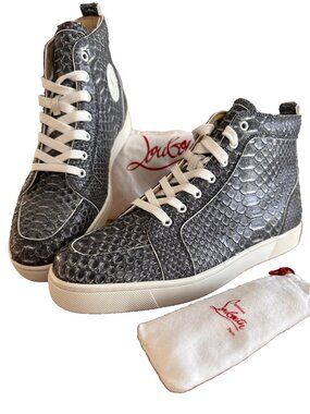 Christian Louboutin RANTUS ORLATO FLAT PYTHON Sneaker - EU Size 44 - RARE - New